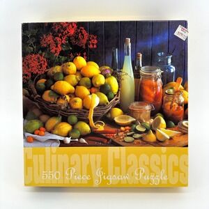 Ceaco Culinary Classics 550 Piece Jigsaw Puzzle Lemons Limes Still Life 2319-6